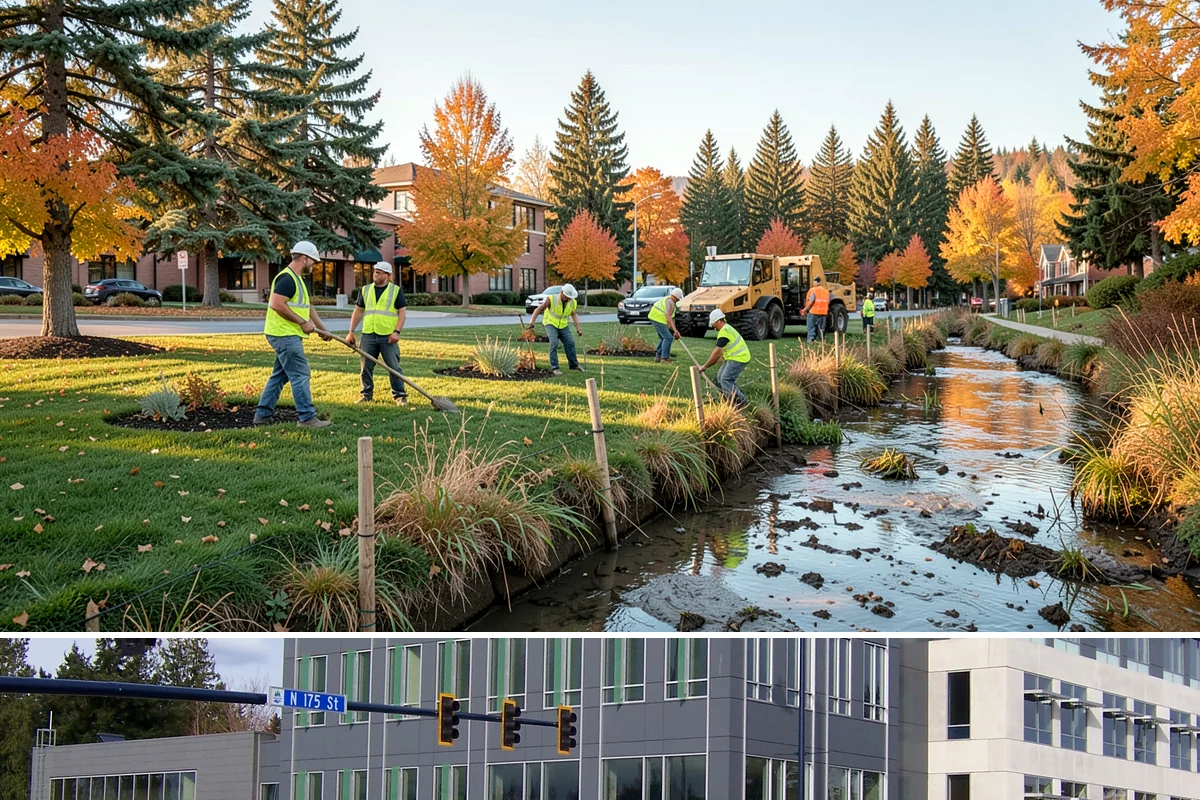 Vandalism Repair in Shoreline, King County, WA - Repairs are performed year-round, with weather-sensitive finishes and exterior paint scheduled around dry conditions.
