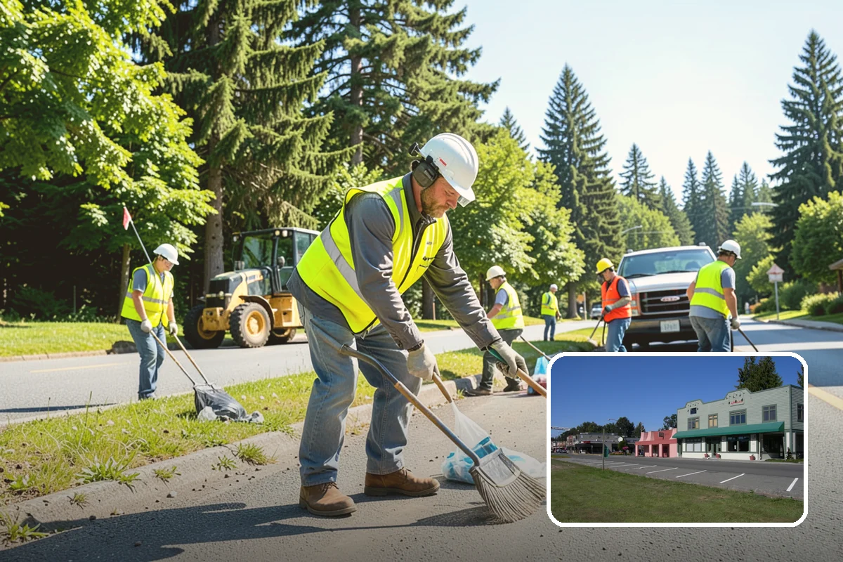 Vandalism Repair in Snoqualmie, King County, WA - One contractor covering carpentry, metalwork, and finish repairs