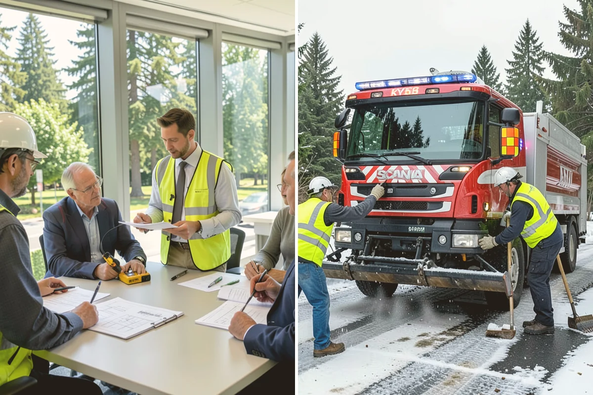 Vegetation Management in Algona, King County, WA - Corridor and asset mapping with target maintenance levels