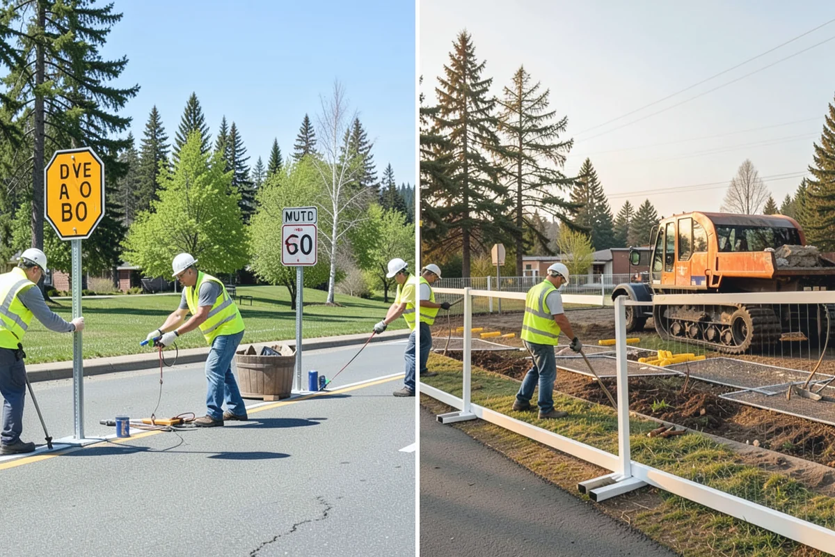 Vegetation Management in Beaux Arts Village, King County, WA - Corridor and asset mapping with target maintenance levels