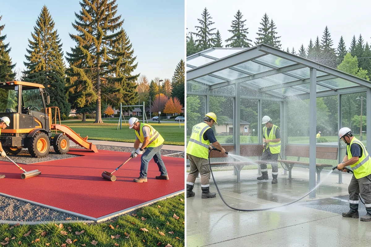 Vegetation Management in Bonney Lake, Pierce County, WA - Corridor and asset mapping with target maintenance levels