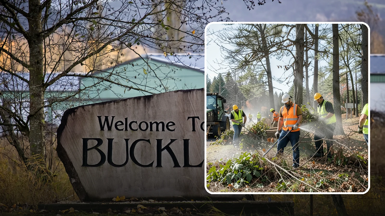 Vegetation Management in Buckley, Pierce County, WA - Ongoing control of woody and herbaceous vegetation across public assets to maintain clearances, safety, and regulatory compliance.