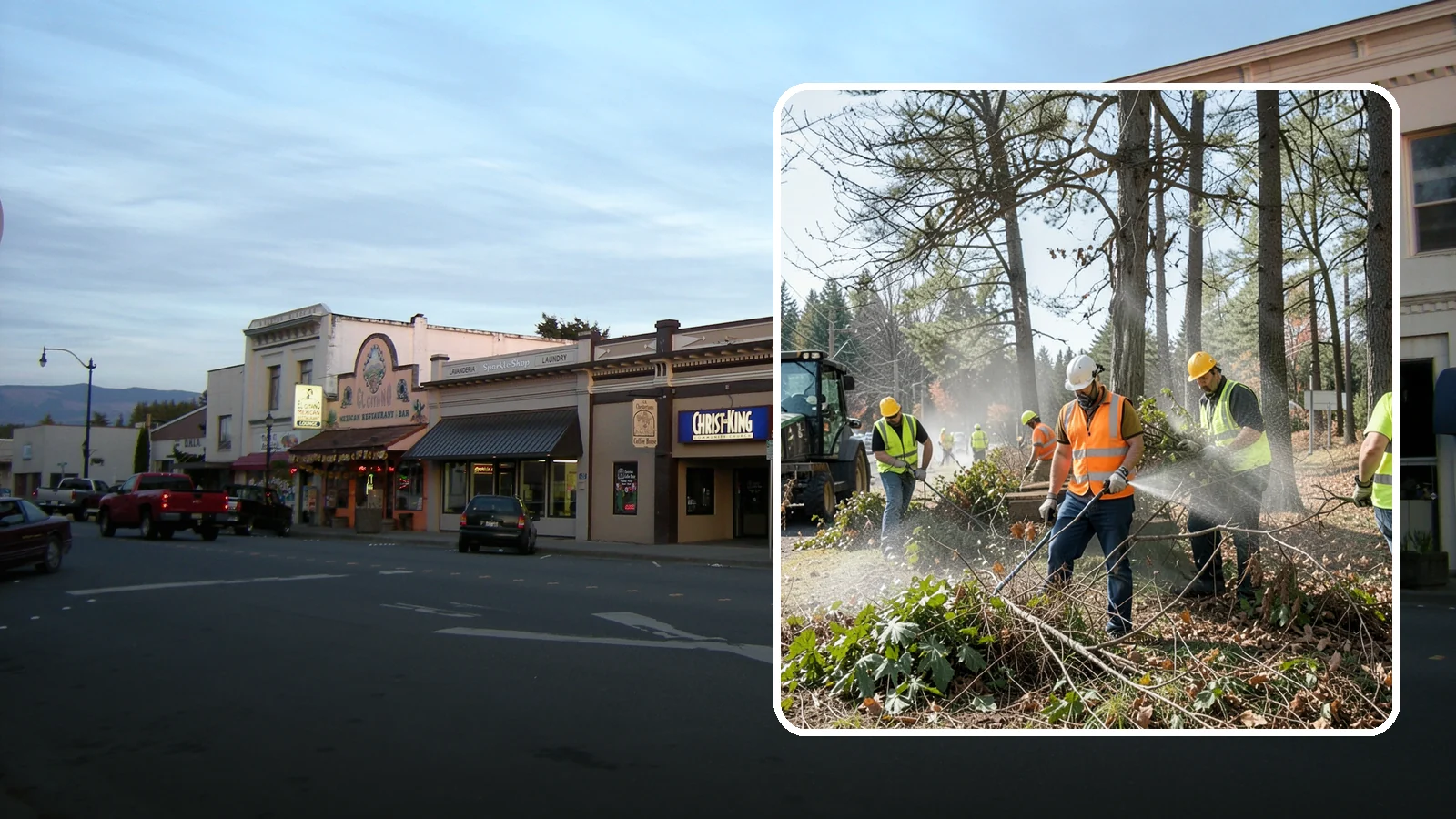 Vegetation Management in Burlington, Skagit County, WA - Ongoing control of woody and herbaceous vegetation across public assets to maintain clearances, safety, and regulatory compliance.