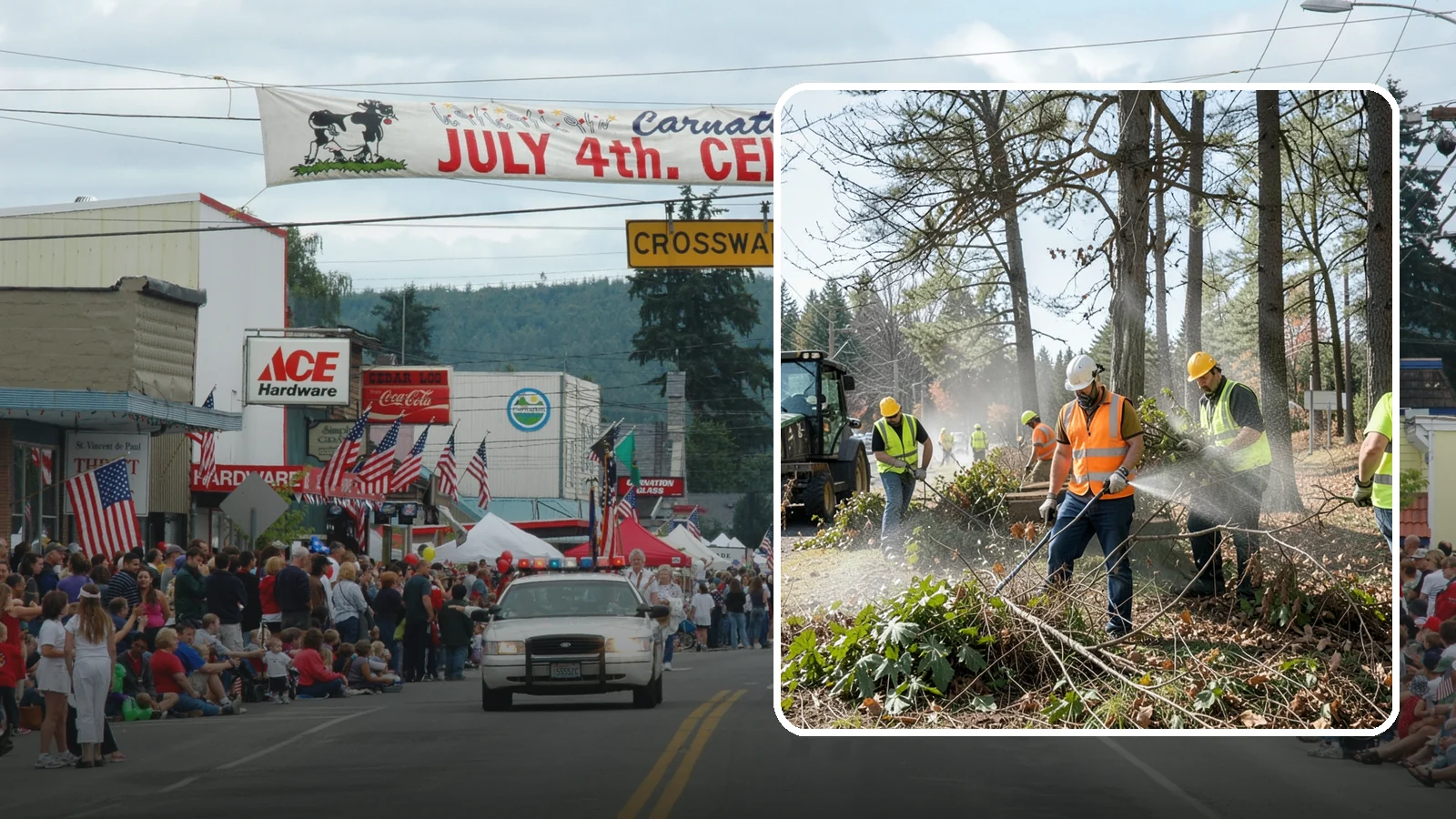 Vegetation Management in Carnation, King County, WA - Ongoing control of woody and herbaceous vegetation across public assets to maintain clearances, safety, and regulatory compliance.