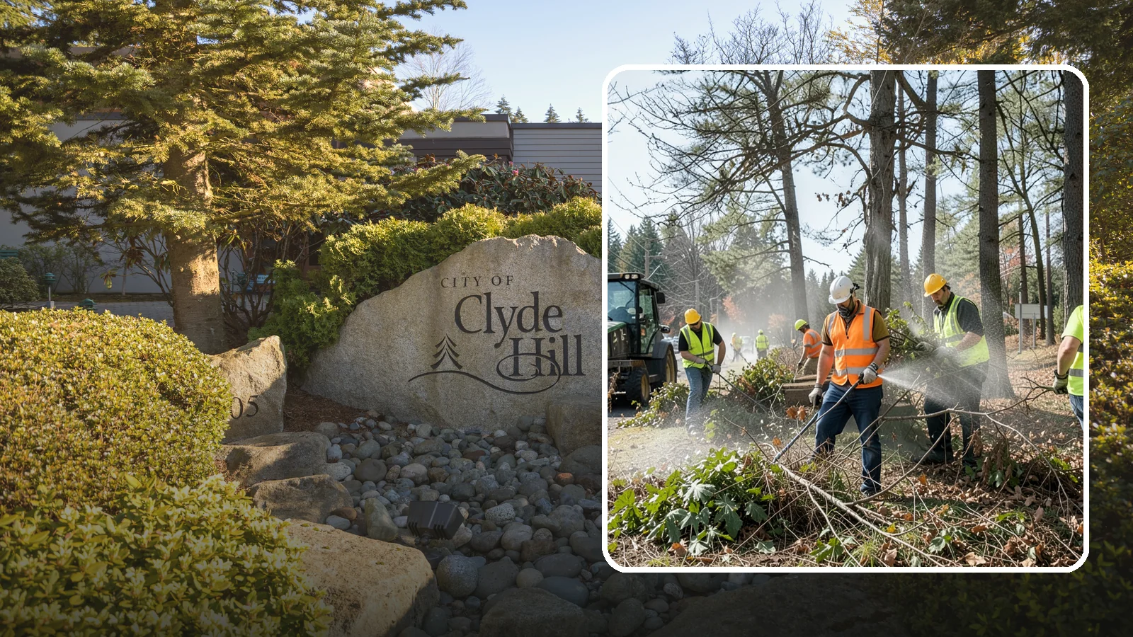 Vegetation Management in Clyde Hill, King County, WA - Ongoing control of woody and herbaceous vegetation across public assets to maintain clearances, safety, and regulatory compliance.