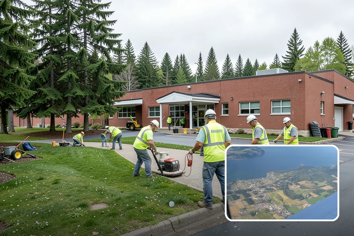 Vegetation Management in Coupeville, Island County, WA - Maintains clearances and compliance year-round