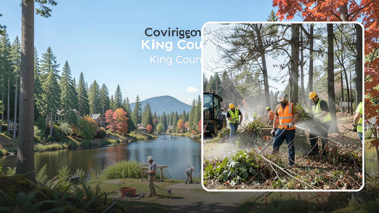 Vegetation Management in Covington, King County, WA - Ongoing control of woody and herbaceous vegetation across public assets to maintain clearances, safety, and regulatory compliance.