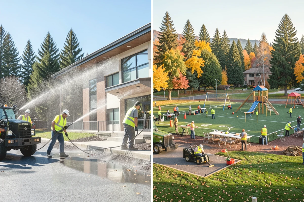 Vegetation Management in Covington, King County, WA - Corridor and asset mapping with target maintenance levels