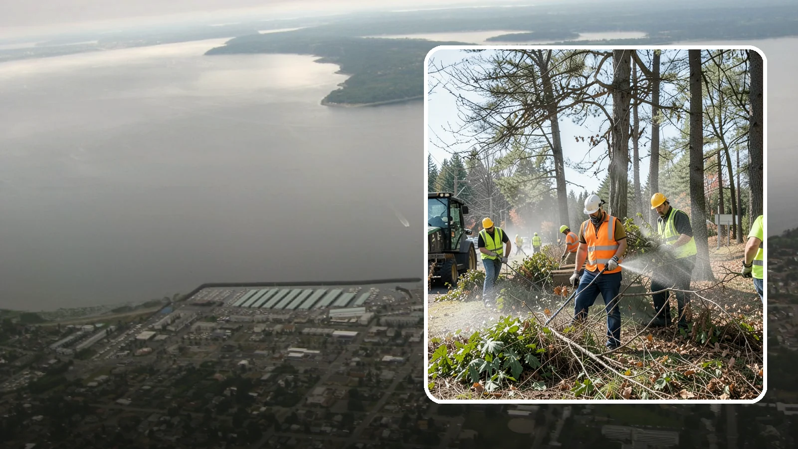 Vegetation Management in Des Moines, King County, WA - Ongoing control of woody and herbaceous vegetation across public assets to maintain clearances, safety, and regulatory compliance.