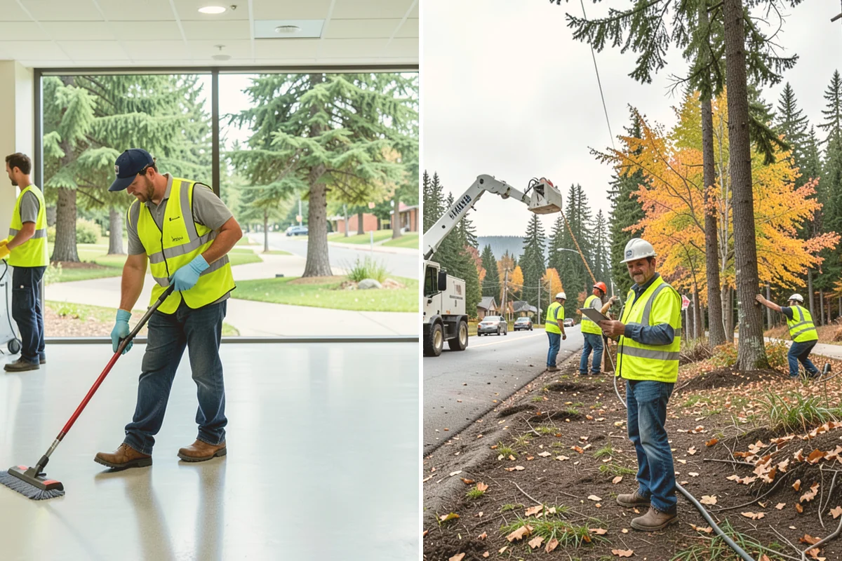 Vegetation Management in Eatonville, Pierce County, WA - Corridor and asset mapping with target maintenance levels