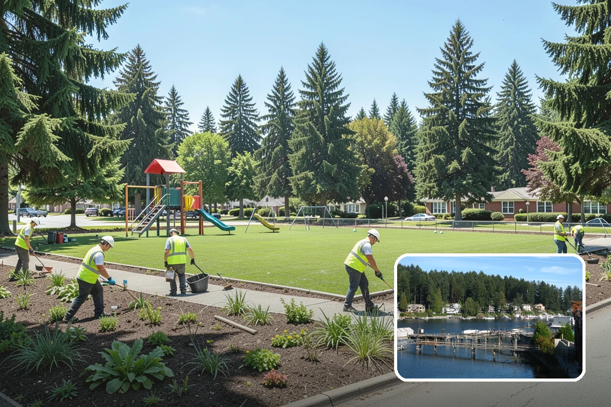 Vegetation Management in Gig Harbor, Pierce County, WA - Maintains clearances and compliance year-round
