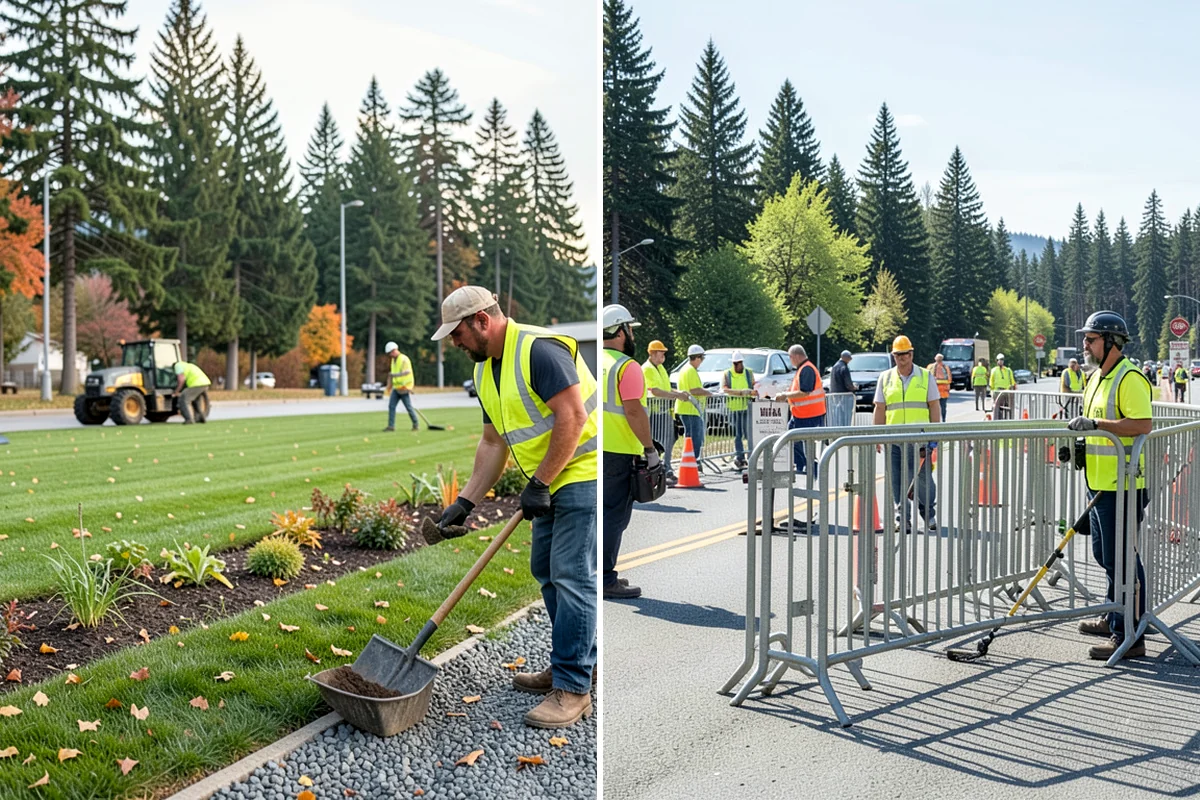 Vegetation Management in Gig Harbor, Pierce County, WA - Corridor and asset mapping with target maintenance levels