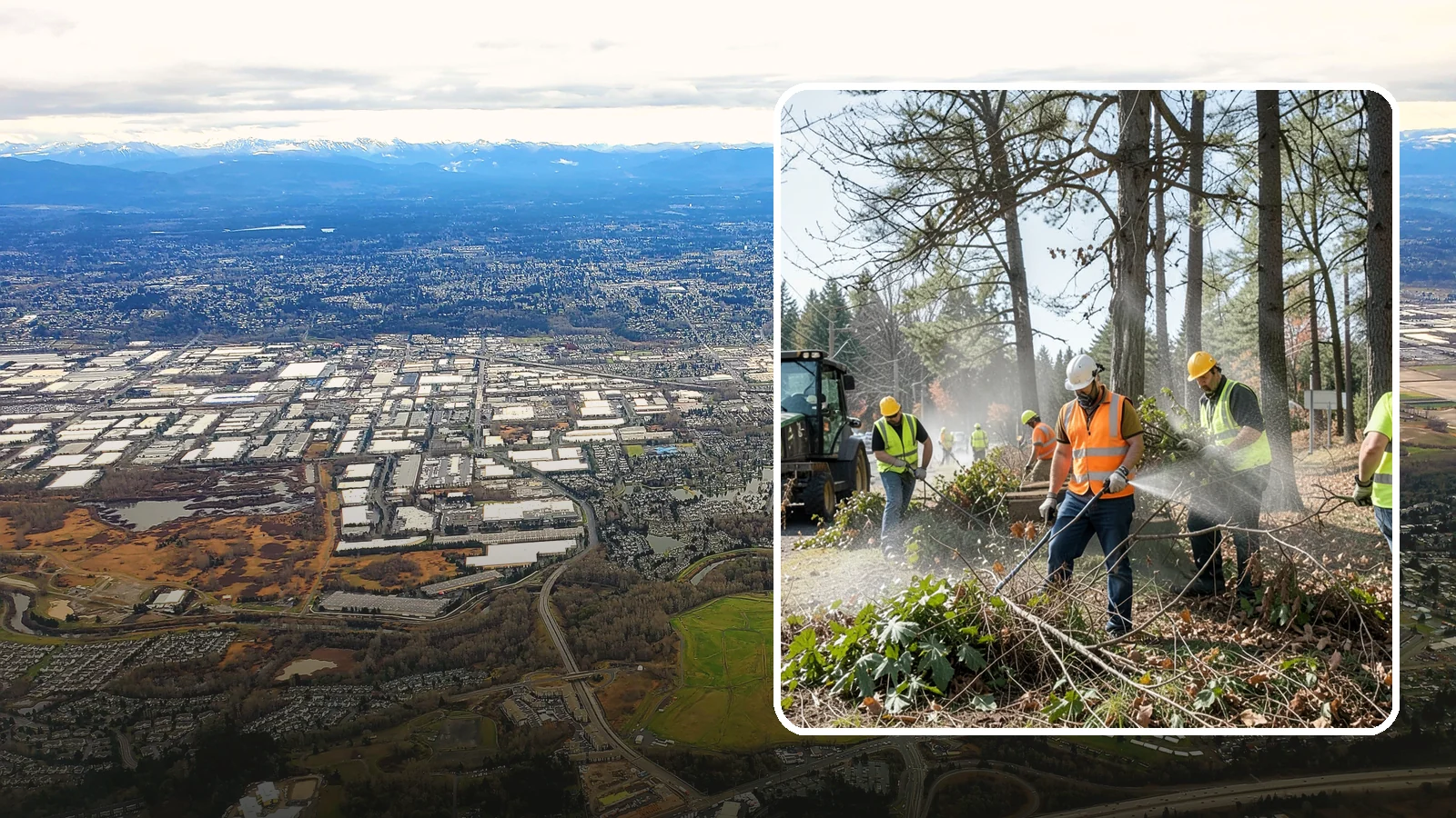 Vegetation Management in Kent, King County, WA - Ongoing control of woody and herbaceous vegetation across public assets to maintain clearances, safety, and regulatory compliance.