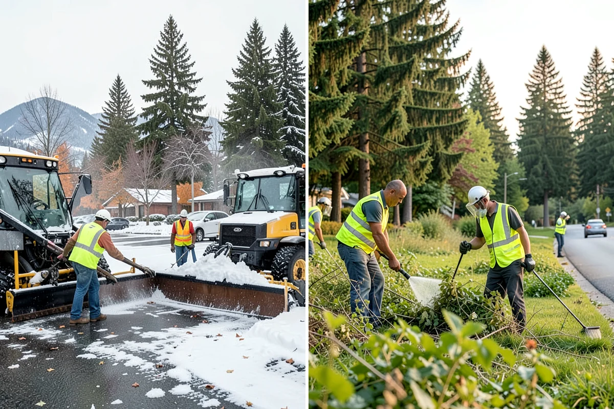 Vegetation Management in Lakewood, Pierce County, WA - Corridor and asset mapping with target maintenance levels