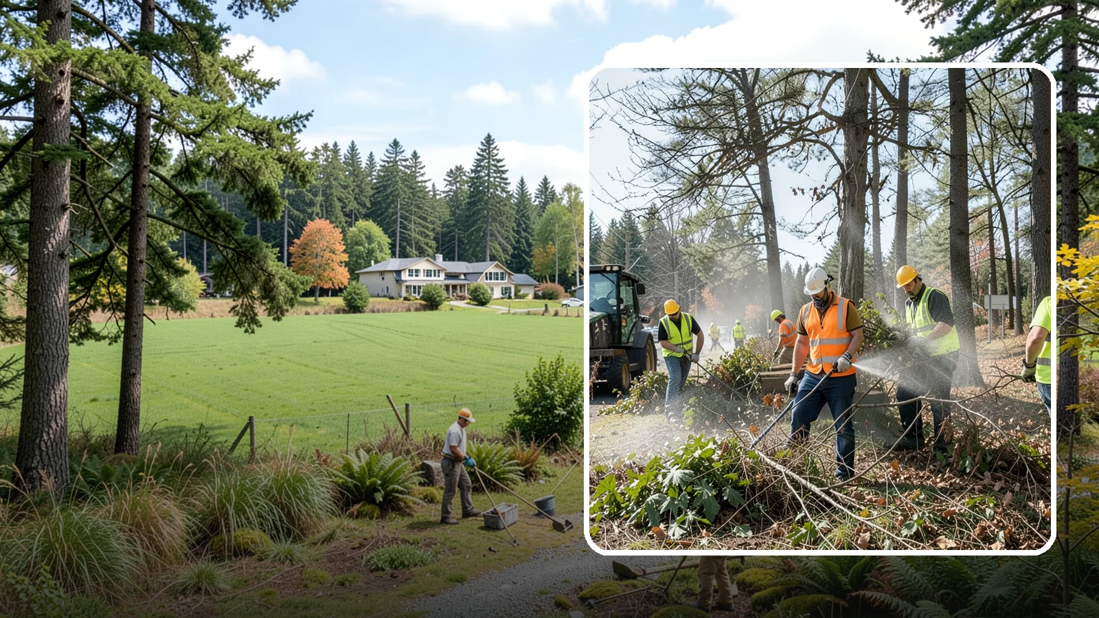 Vegetation Management in Lyman, Skagit County, WA - Ongoing control of woody and herbaceous vegetation across public assets to maintain clearances, safety, and regulatory compliance.
