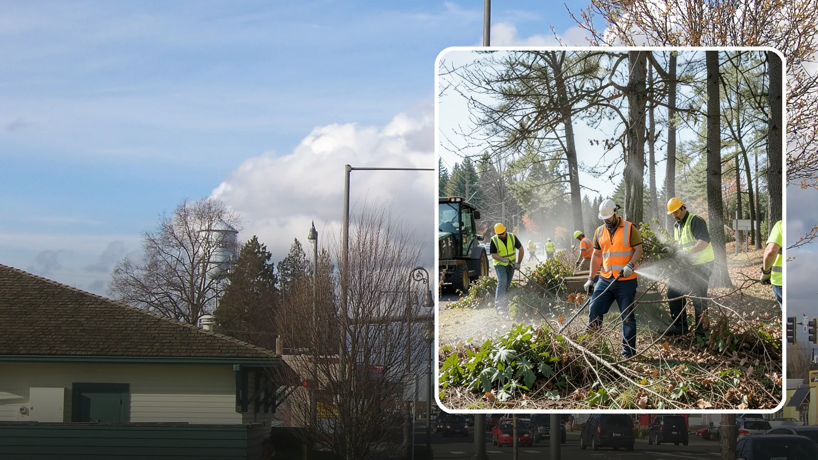 Vegetation Management in Marysville, Snohomish County, WA - Ongoing control of woody and herbaceous vegetation across public assets to maintain clearances, safety, and regulatory compliance.