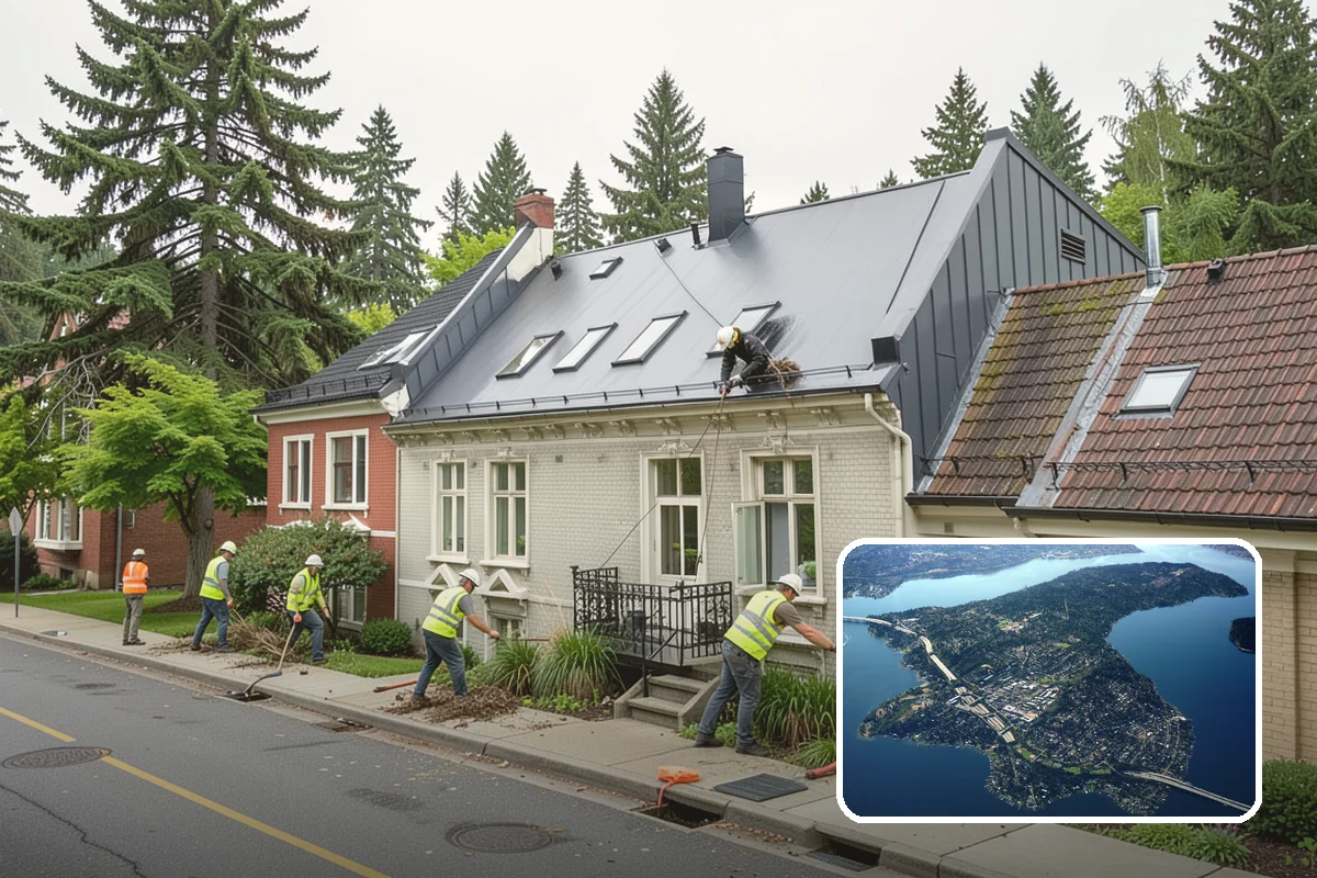 Vegetation Management in Mercer Island, King County, WA - Maintains clearances and compliance year-round