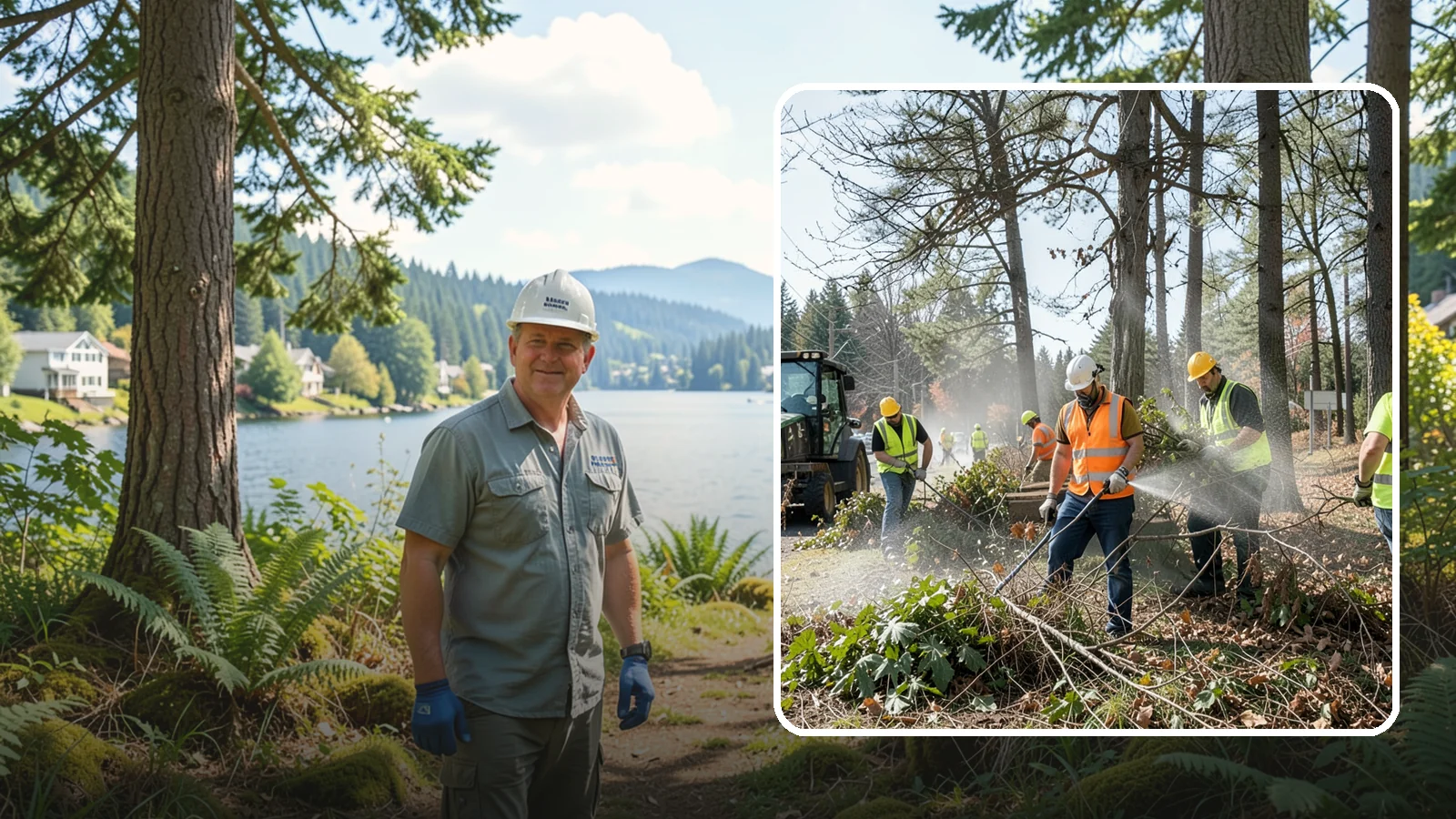 Vegetation Management in Milton, King County, WA - Ongoing control of woody and herbaceous vegetation across public assets to maintain clearances, safety, and regulatory compliance.