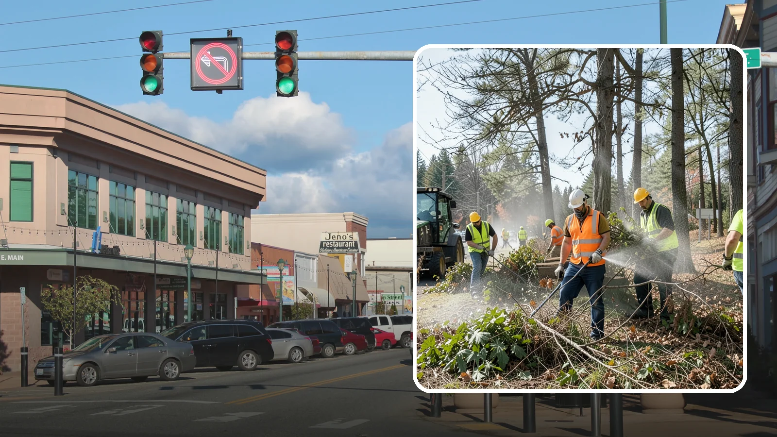 Vegetation Management in Monroe, Snohomish County, WA - Ongoing control of woody and herbaceous vegetation across public assets to maintain clearances, safety, and regulatory compliance.