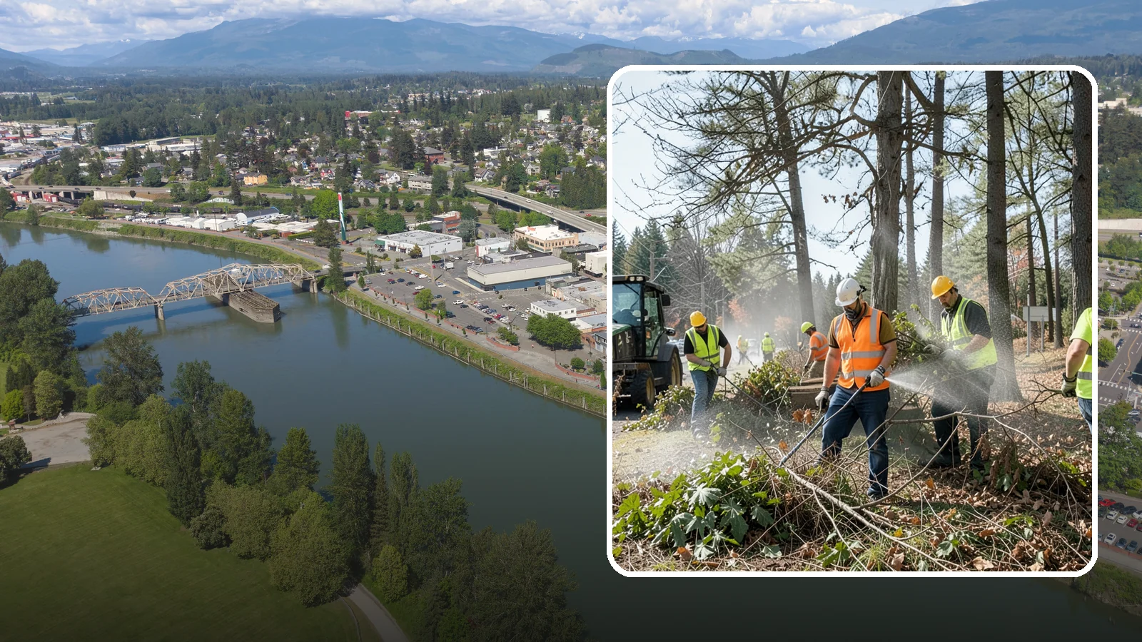 Vegetation Management in Mount Vernon, Skagit County, WA - Ongoing control of woody and herbaceous vegetation across public assets to maintain clearances, safety, and regulatory compliance.