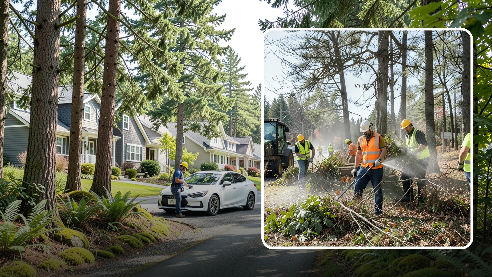 Vegetation Management in Normandy Park, King County, WA - Ongoing control of woody and herbaceous vegetation across public assets to maintain clearances, safety, and regulatory compliance.