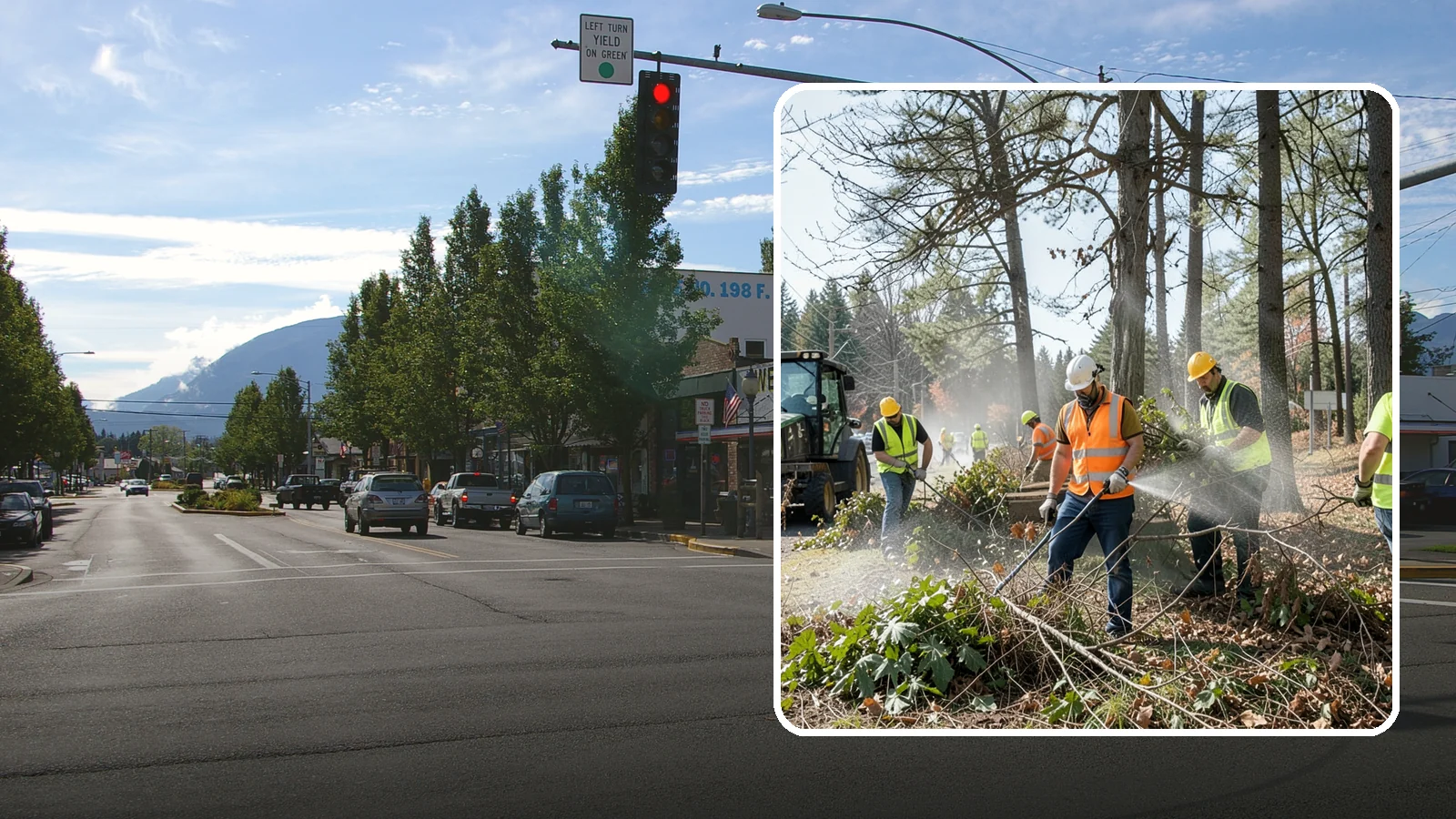 Vegetation Management in North Bend, King County, WA - Ongoing control of woody and herbaceous vegetation across public assets to maintain clearances, safety, and regulatory compliance.