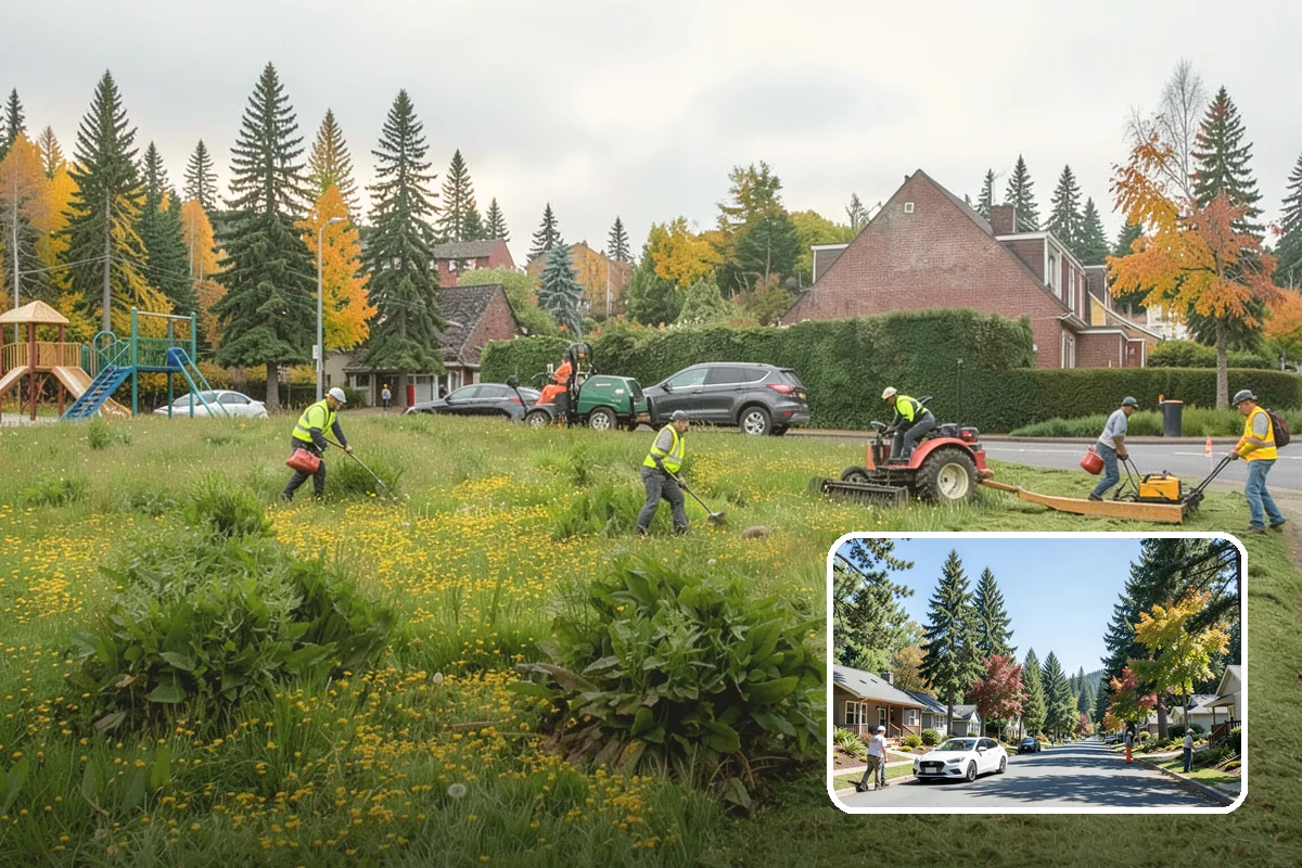 Vegetation Management in Orting, Pierce County, WA - Maintains clearances and compliance year-round