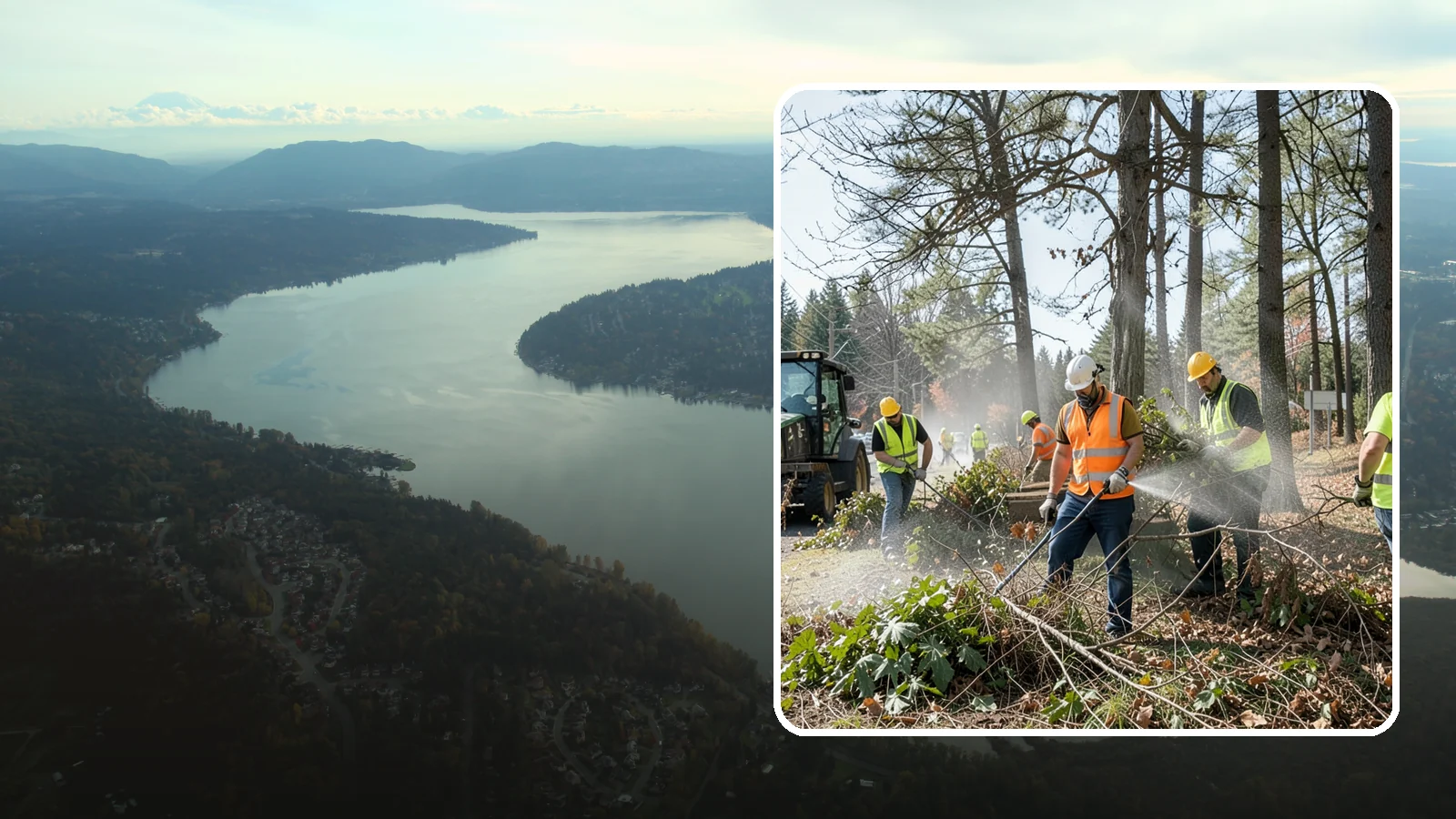 Vegetation Management in Sammamish, King County, WA - Ongoing control of woody and herbaceous vegetation across public assets to maintain clearances, safety, and regulatory compliance.
