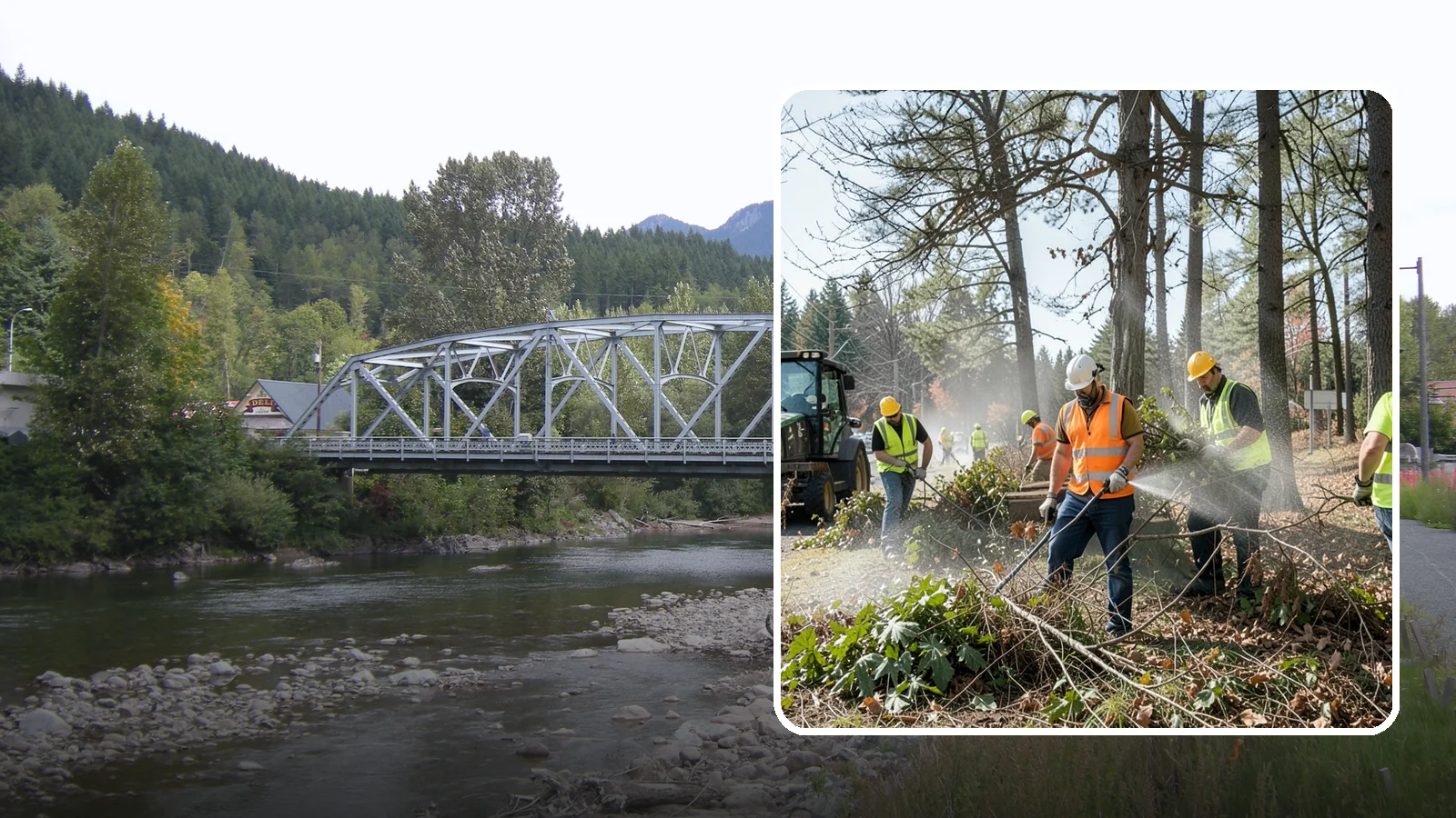 Vegetation Management in Skykomish, King County, WA - Ongoing control of woody and herbaceous vegetation across public assets to maintain clearances, safety, and regulatory compliance.