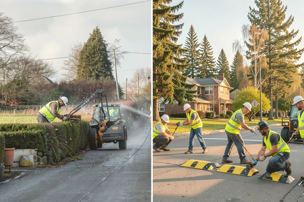Vegetation Management in Stanwood, Snohomish County, WA - Corridor and asset mapping with target maintenance levels