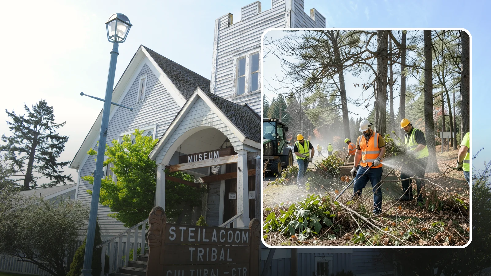 Vegetation Management in Steilacoom, Pierce County, WA - Ongoing control of woody and herbaceous vegetation across public assets to maintain clearances, safety, and regulatory compliance.
