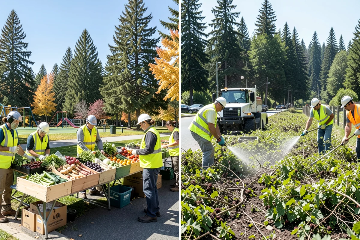 Veteran Memorial Maintenance in Arlington, Snohomish County, WA - Coordinate with veterans' groups on standards and observance dates