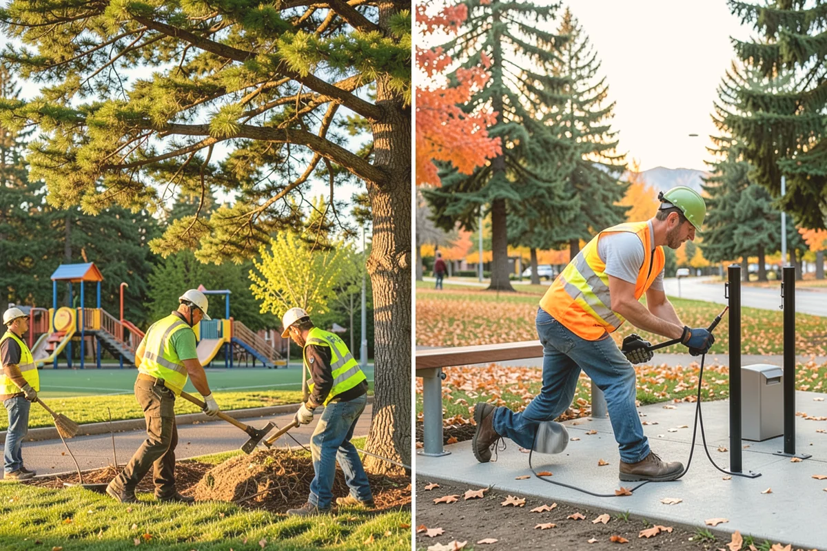 Veteran Memorial Maintenance in Bothell, King County, WA - Coordinate with veterans' groups on standards and observance dates