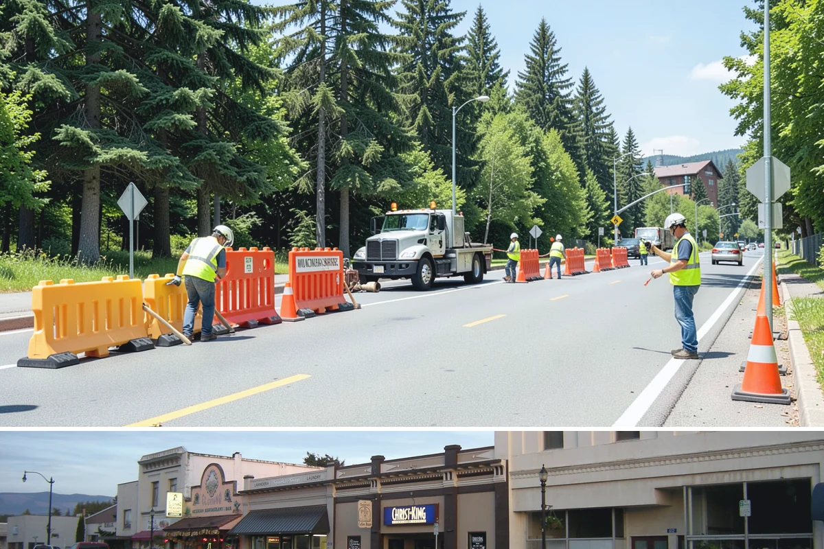 Veteran Memorial Maintenance in Burlington, Skagit County, WA - Preparation is most intensive before Memorial Day, Veterans Day, and Independence Day ceremonies.