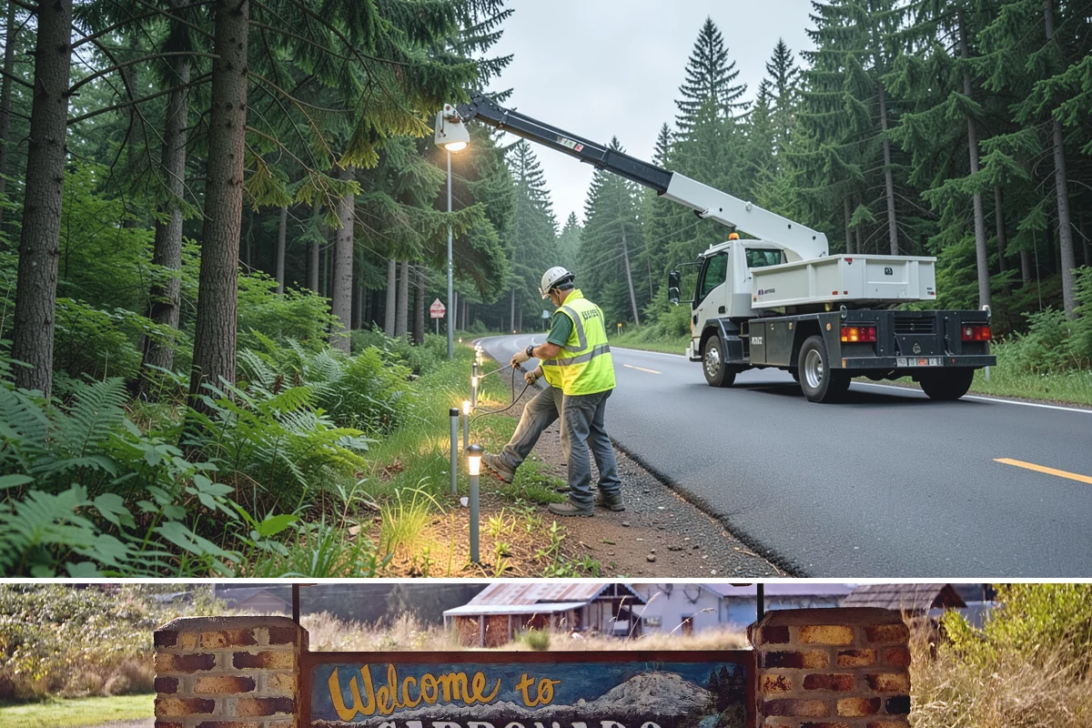 Veteran Memorial Maintenance in Carbonado, Pierce County, WA - Preparation is most intensive before Memorial Day, Veterans Day, and Independence Day ceremonies.