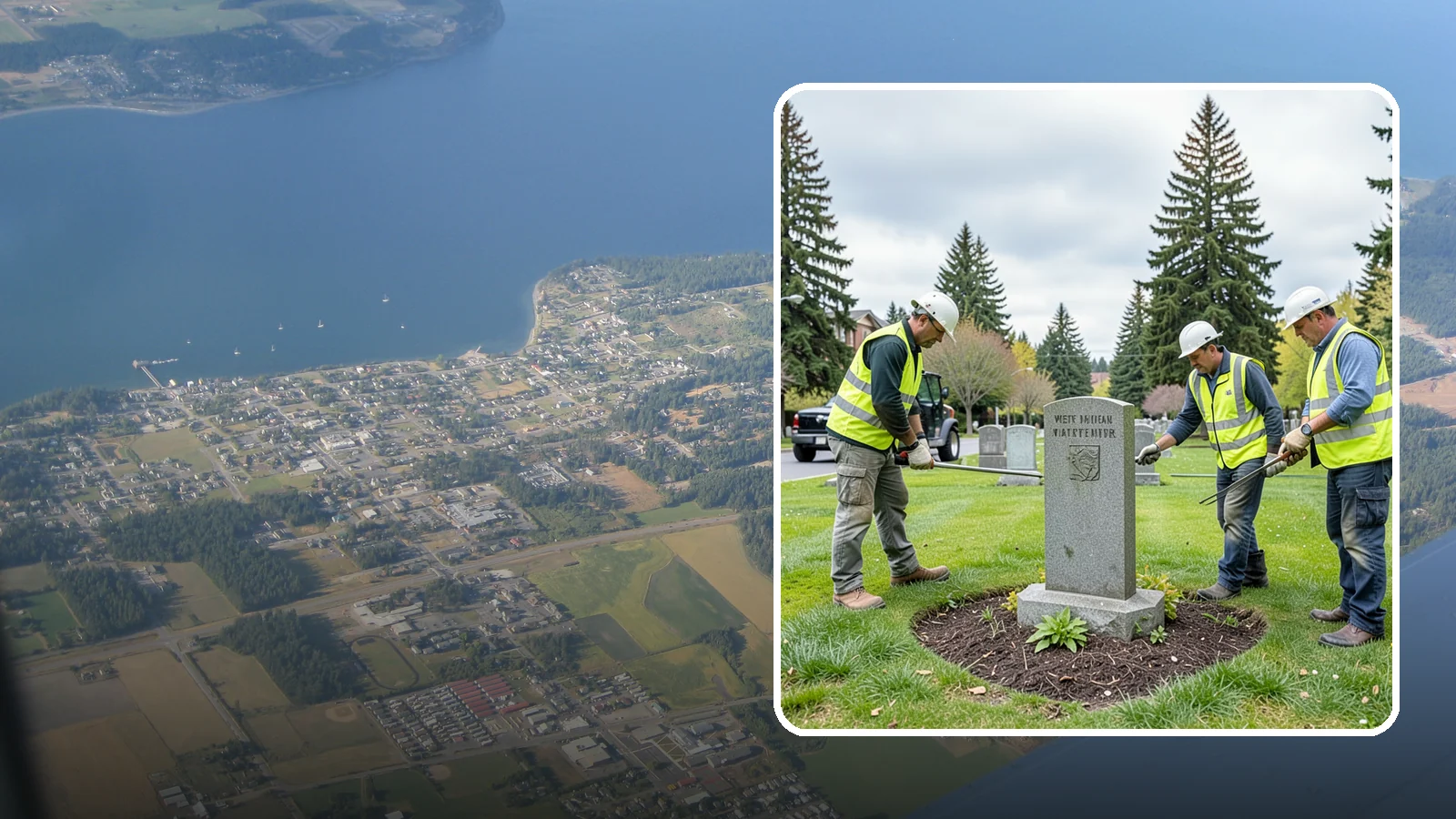 Veteran Memorial Maintenance in Coupeville, Island County, WA - Specialized maintenance of veteran and military memorials for Western Washington communities.