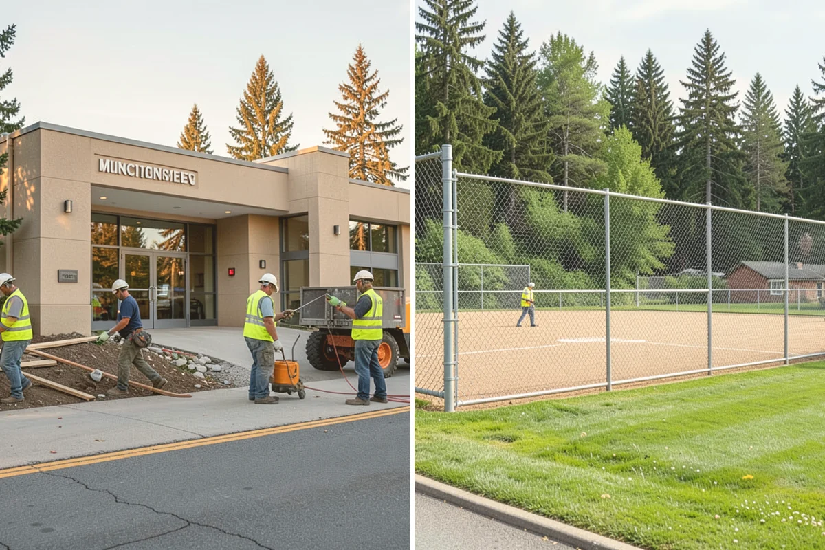 Veteran Memorial Maintenance in Eatonville, Pierce County, WA - Coordinate with veterans' groups on standards and observance dates