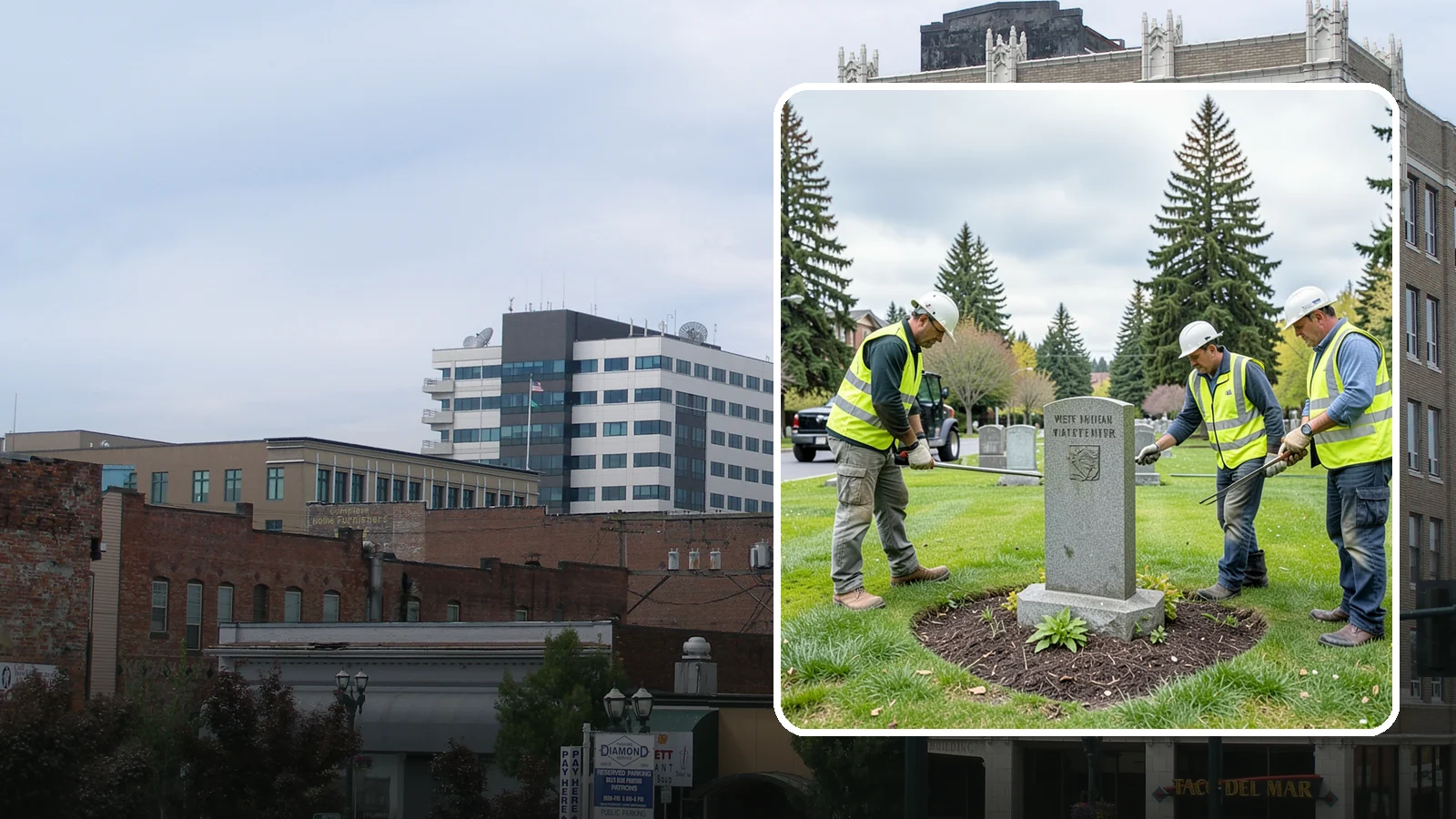 Veteran Memorial Maintenance in Everett, Snohomish County, WA - Specialized maintenance of veteran and military memorials for Western Washington communities.