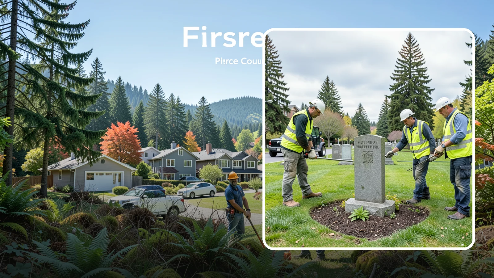 Veteran Memorial Maintenance in Fircrest, Pierce County, WA - Specialized maintenance of veteran and military memorials for Western Washington communities.