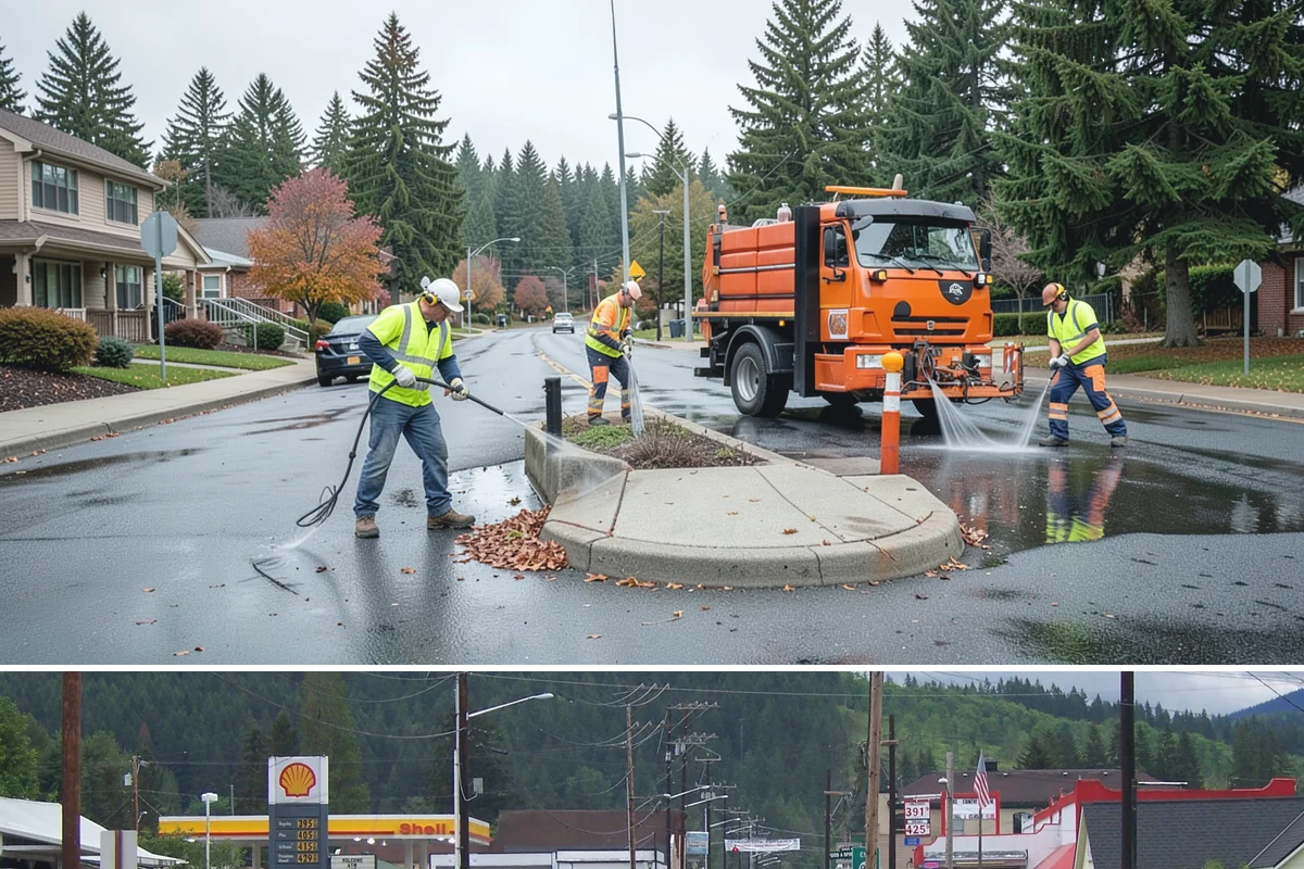 Veteran Memorial Maintenance in Granite Falls, Snohomish County, WA - Preparation is most intensive before Memorial Day, Veterans Day, and Independence Day ceremonies.