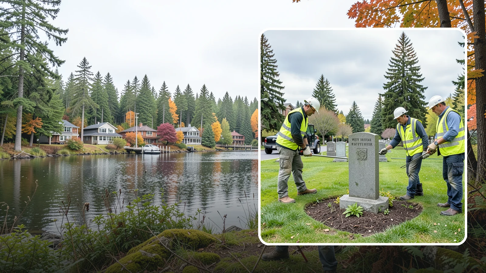 Veteran Memorial Maintenance in La Conner, Skagit County, WA - Specialized maintenance of veteran and military memorials for Western Washington communities.