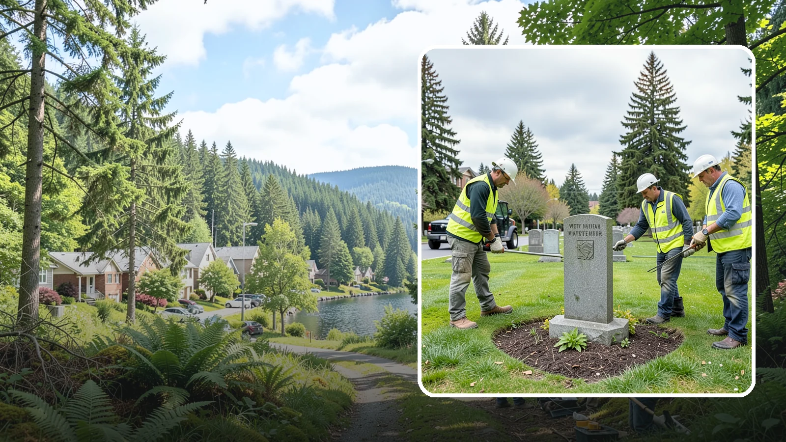 Veteran Memorial Maintenance in Lake Forest Park, King County, WA - Specialized maintenance of veteran and military memorials for Western Washington communities.
