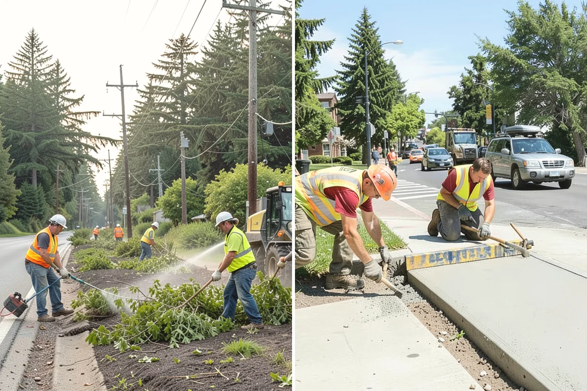 Veteran Memorial Maintenance in Lake Stevens, Snohomish County, WA - Coordinate with veterans' groups on standards and observance dates
