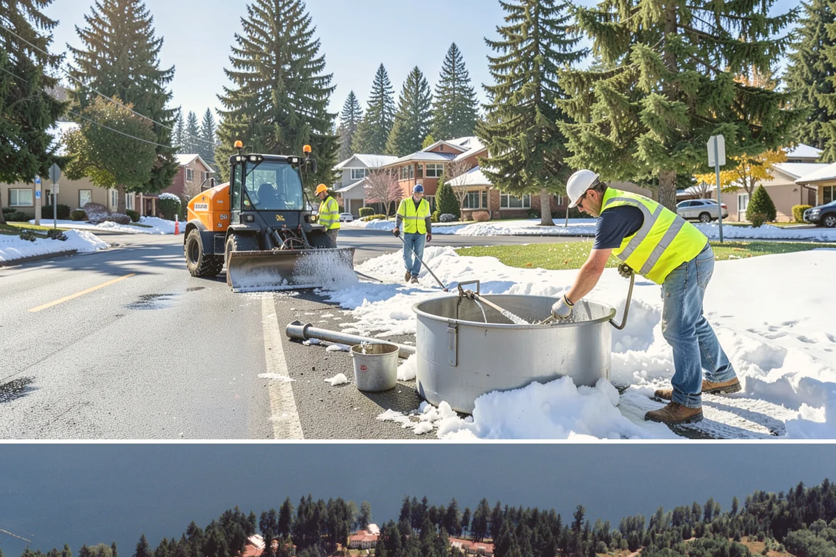 Veteran Memorial Maintenance in Lakewood, Pierce County, WA - Preparation is most intensive before Memorial Day, Veterans Day, and Independence Day ceremonies.