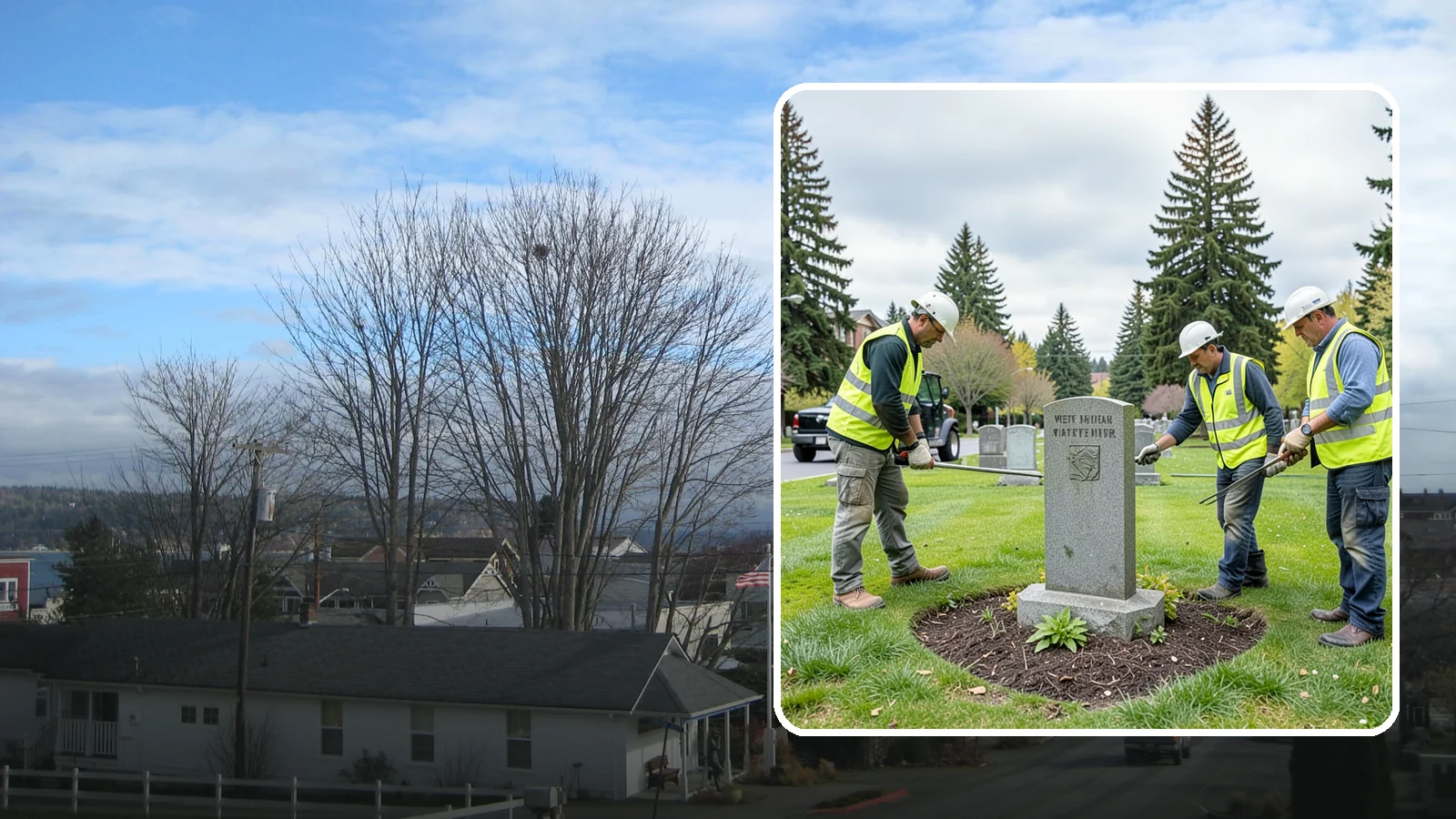 Veteran Memorial Maintenance in Langley, Island County, WA - Specialized maintenance of veteran and military memorials for Western Washington communities.