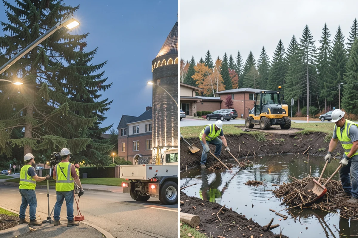 Veteran Memorial Maintenance in Marysville, Snohomish County, WA - Coordinate with veterans' groups on standards and observance dates