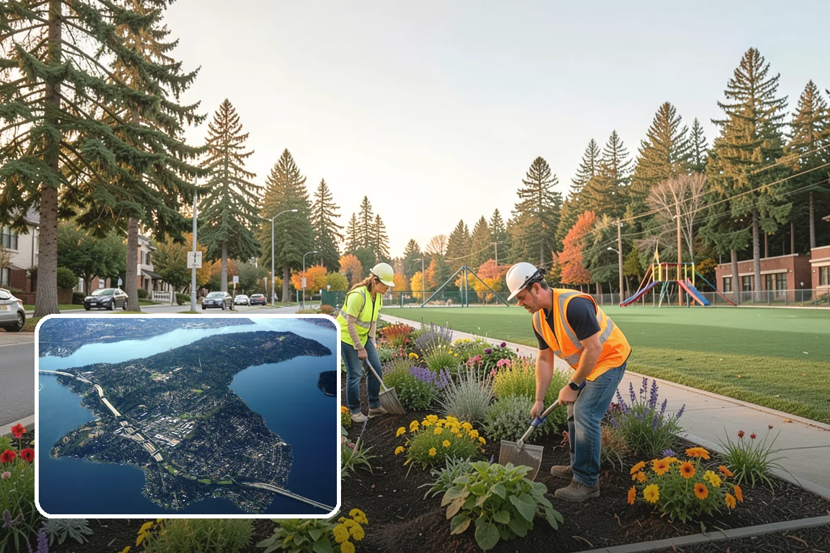 Veteran Memorial Maintenance in Mercer Island, King County, WA - Reverent care aligned with veterans' organization expectations