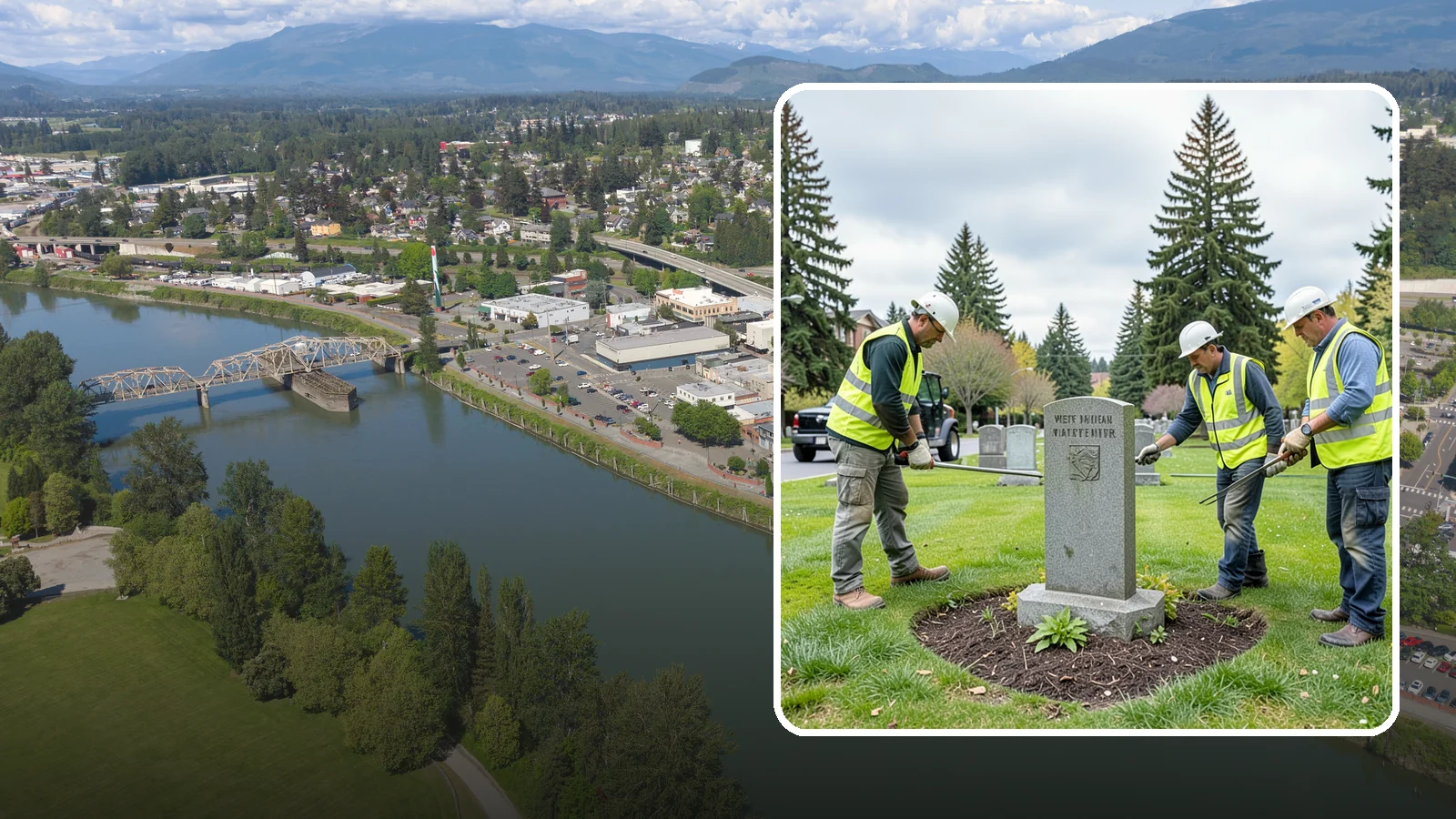 Veteran Memorial Maintenance in Mount Vernon, Skagit County, WA - Specialized maintenance of veteran and military memorials for Western Washington communities.