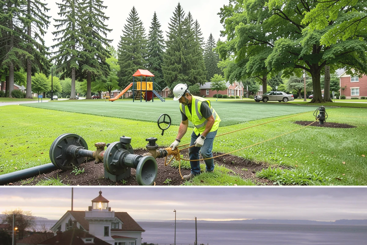 Veteran Memorial Maintenance in Mukilteo, Snohomish County, WA - Preparation is most intensive before Memorial Day, Veterans Day, and Independence Day ceremonies.
