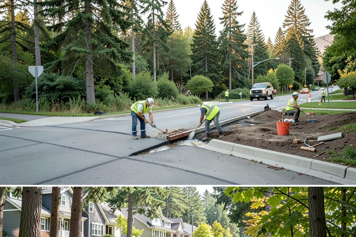 Veteran Memorial Maintenance in Normandy Park, King County, WA - Preparation is most intensive before Memorial Day, Veterans Day, and Independence Day ceremonies.